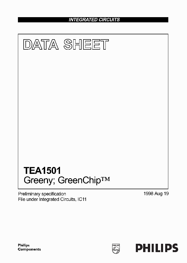 TEA1501_1049106.PDF Datasheet