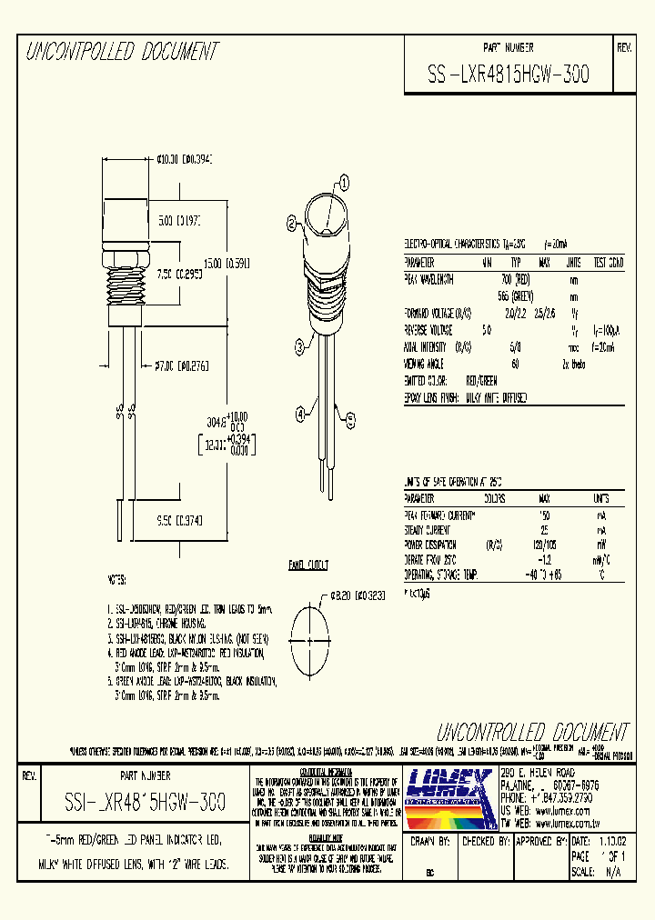 SSI-LXR4815HGW-300_1052684.PDF Datasheet