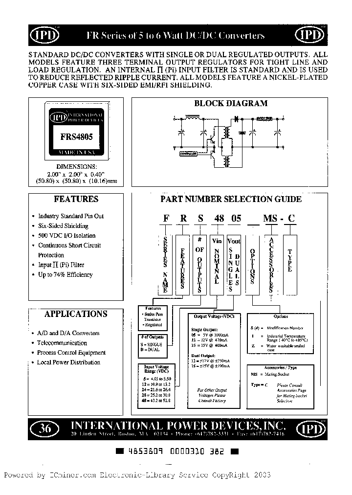 FRS505Z_1035153.PDF Datasheet