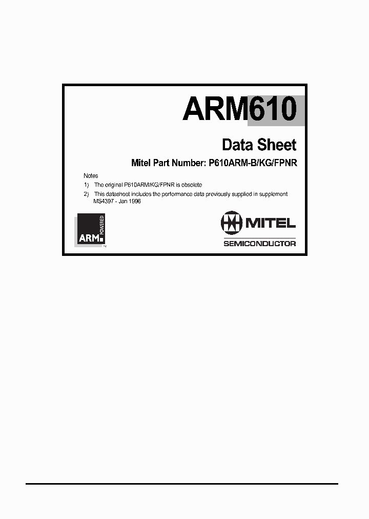 ARM610_1070017.PDF Datasheet