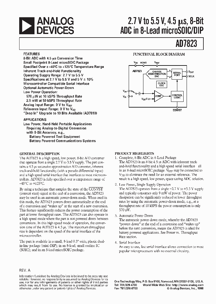 AD7823_1074945.PDF Datasheet