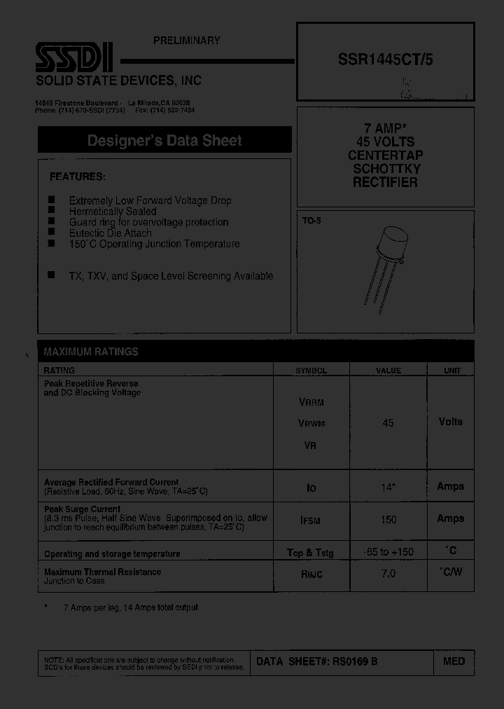 SSR1445CT_1660513.PDF Datasheet