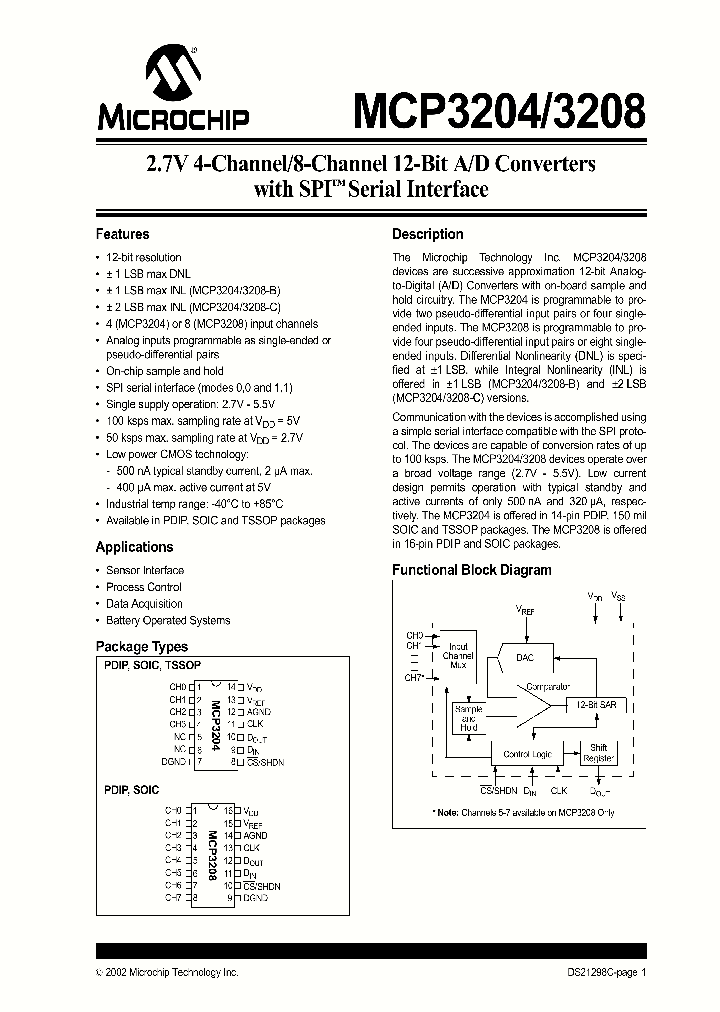 MCP3204-CIP_1661635.PDF Datasheet