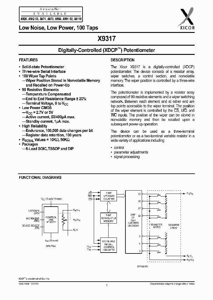 X9317_1114539.PDF Datasheet