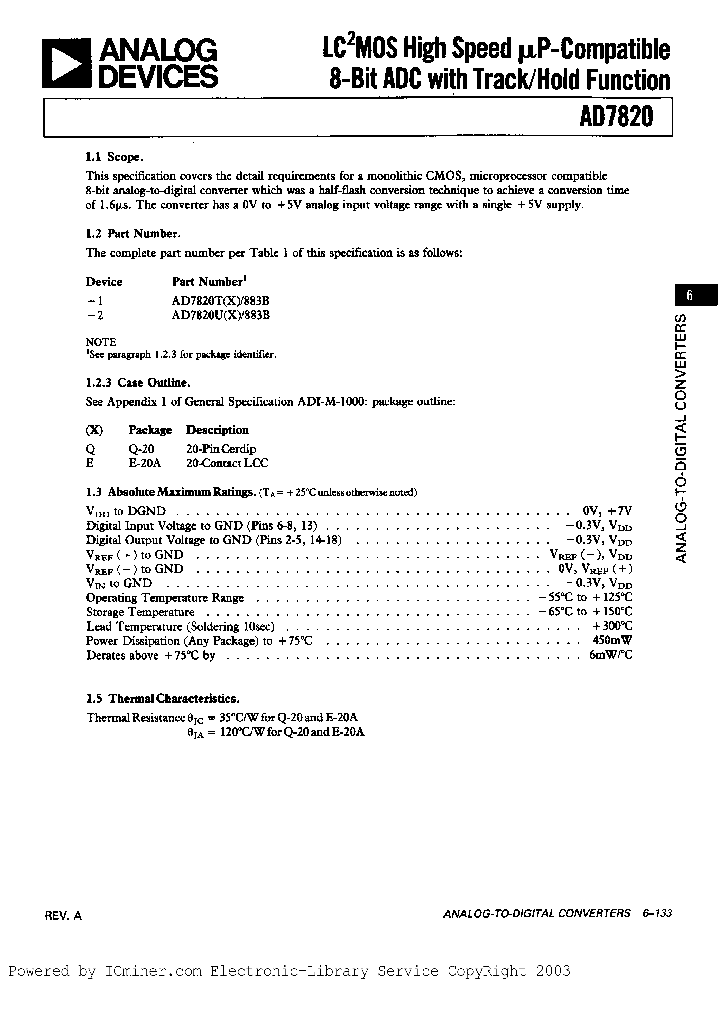 AD7820TQ883B_1138535.PDF Datasheet