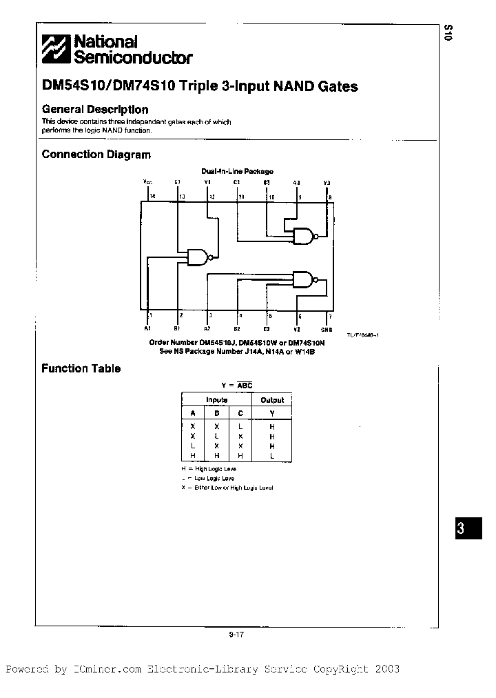DM54S10W883_1139300.PDF Datasheet