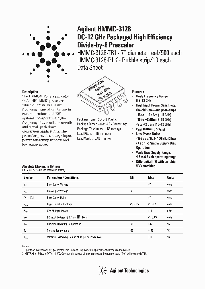 HMMC-3128_1151844.PDF Datasheet