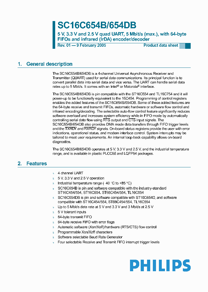 SC16C654DBIB64_1691173.PDF Datasheet