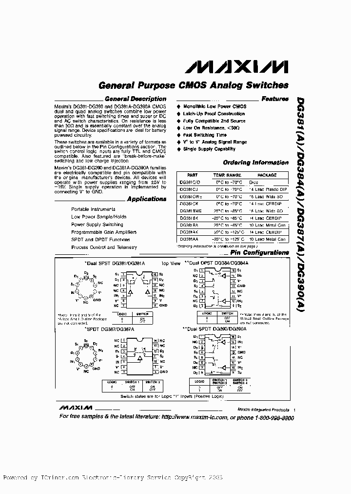 DG381AAK883_1189516.PDF Datasheet