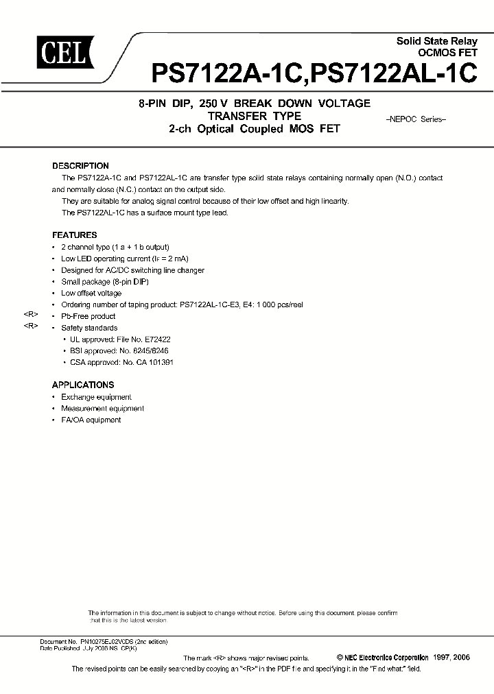 PS7122AL-1C-E3-A_1191807.PDF Datasheet