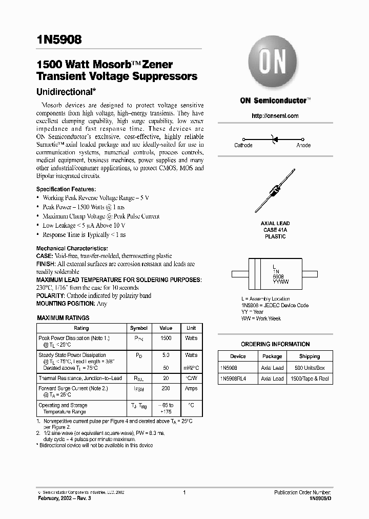 1N5908-D_1696251.PDF Datasheet