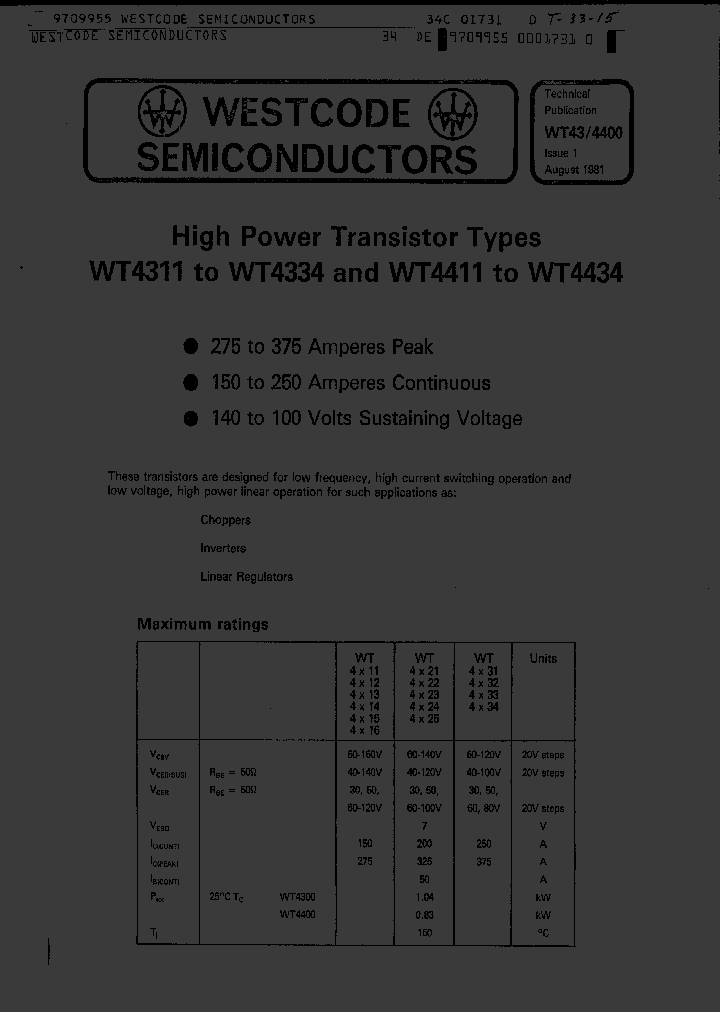 WT4321_1192614.PDF Datasheet
