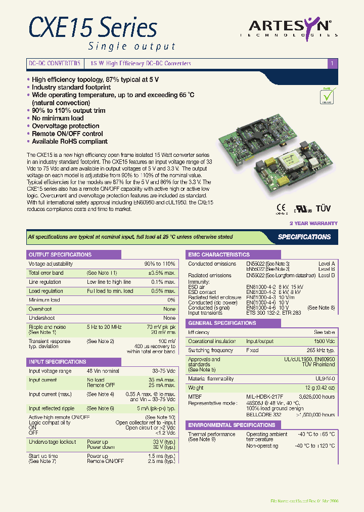 CXE15-48S05J_1693892.PDF Datasheet