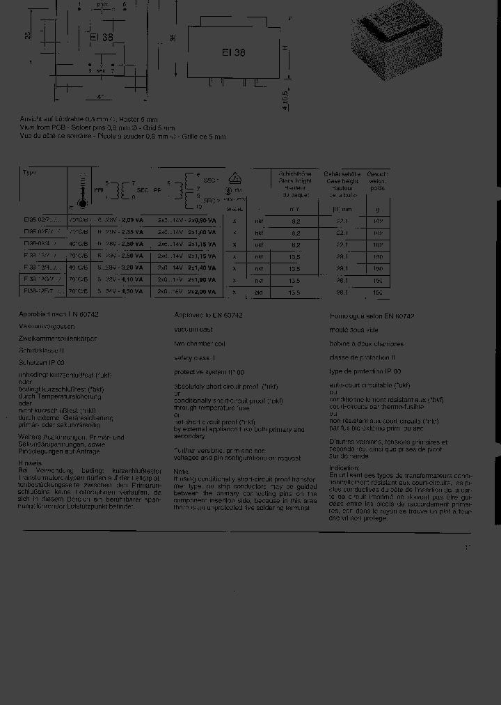 EI38X1A_1209055.PDF Datasheet