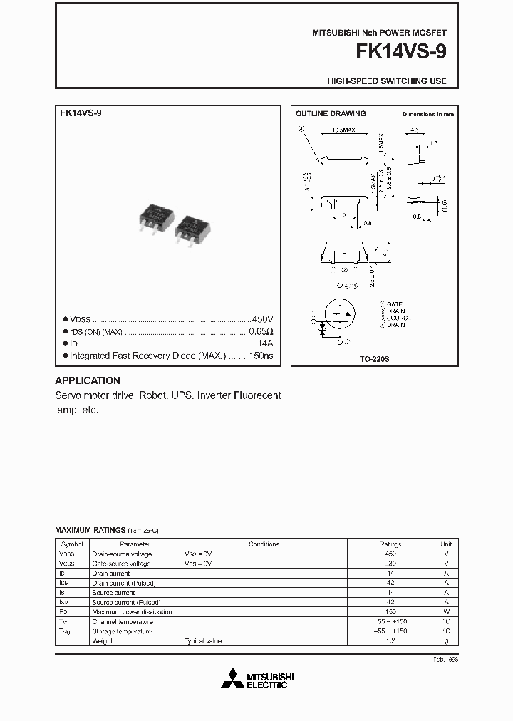 FK14VS-9_1700360.PDF Datasheet