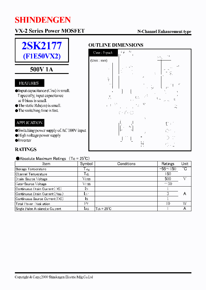 2SK2177_1702604.PDF Datasheet