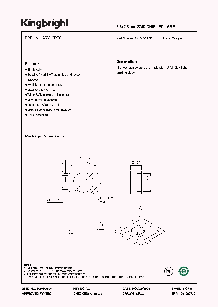 AA3529SESL_1252036.PDF Datasheet