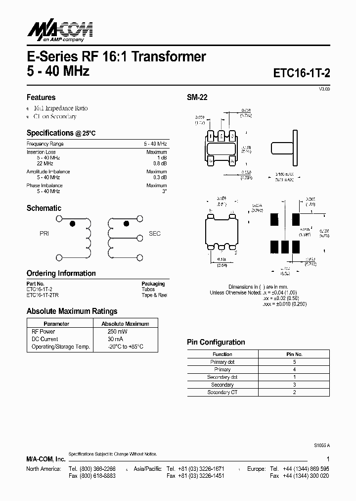 ETC16-1T-2TR_1351284.PDF Datasheet