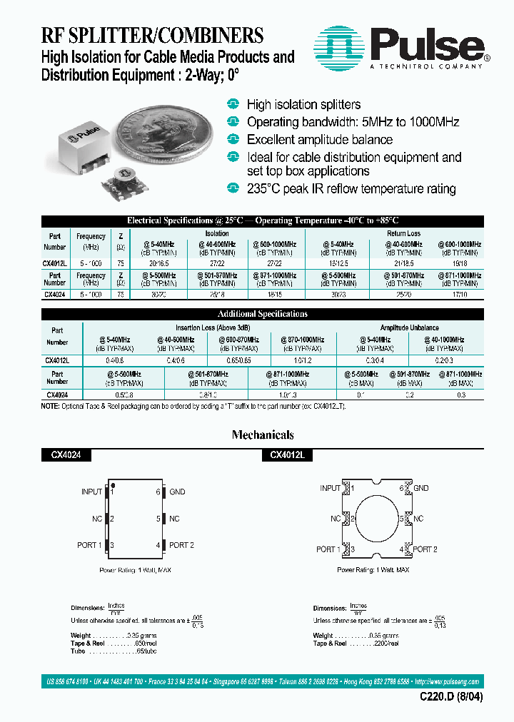 CX4012_1377135.PDF Datasheet