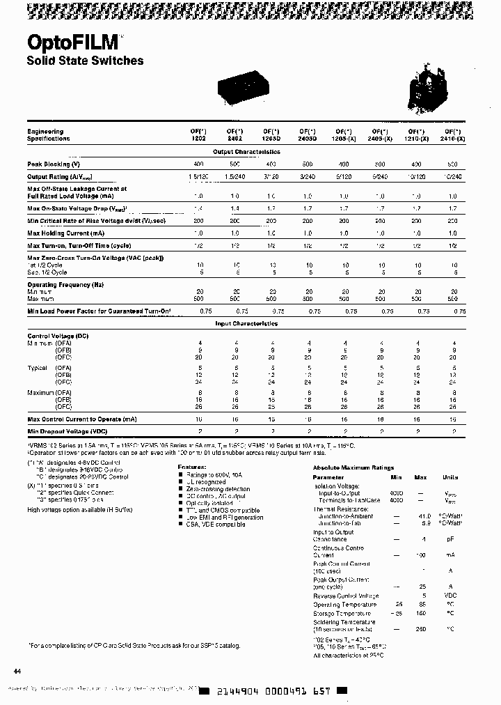 OFC1202H_1380779.PDF Datasheet