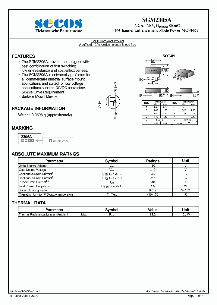 SGM2305A_1738087.PDF Datasheet