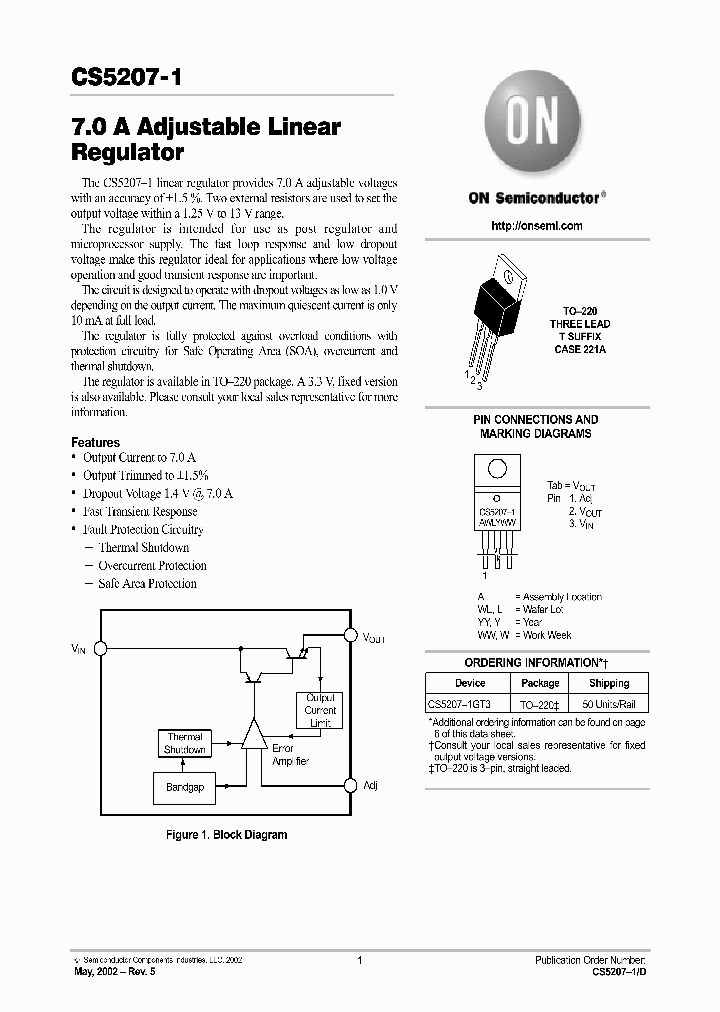 CS5207-1GT3_1739480.PDF Datasheet