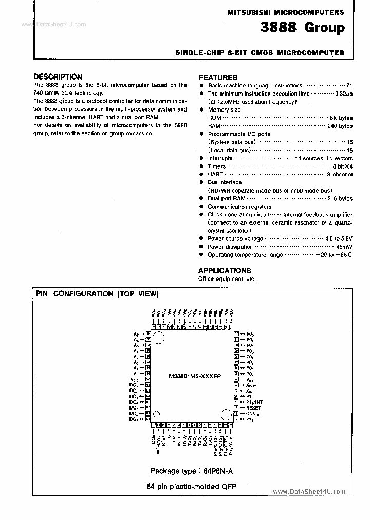 M38881M2_1743824.PDF Datasheet