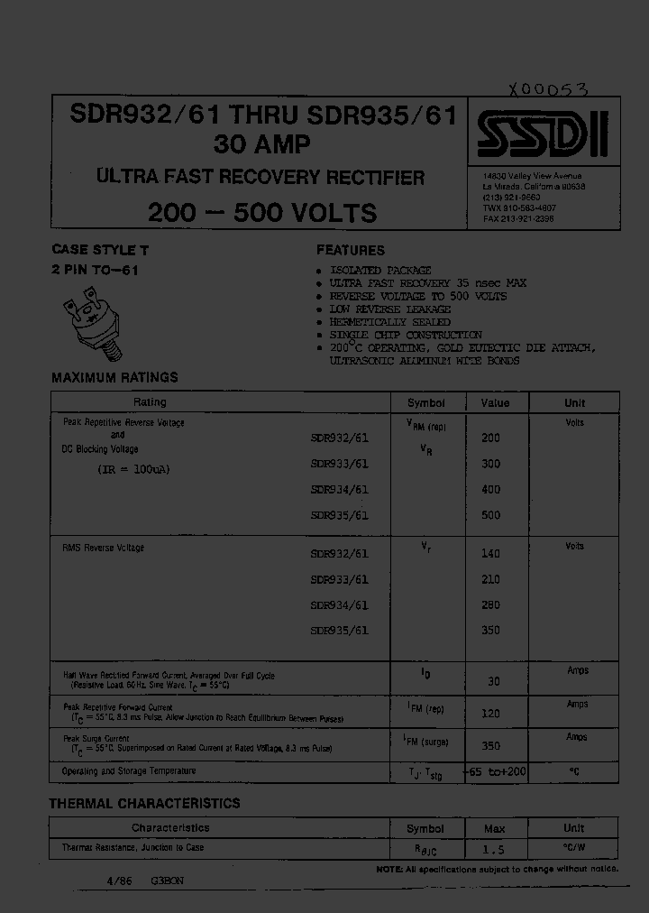SDR932-61_1447685.PDF Datasheet