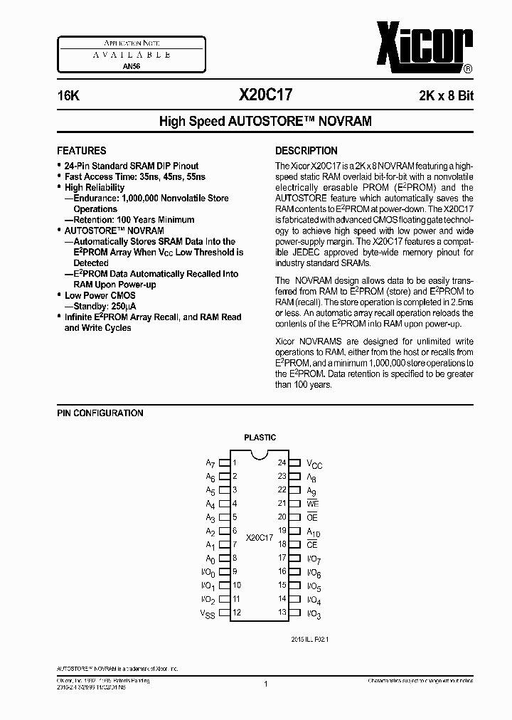 X20C17_1450325.PDF Datasheet