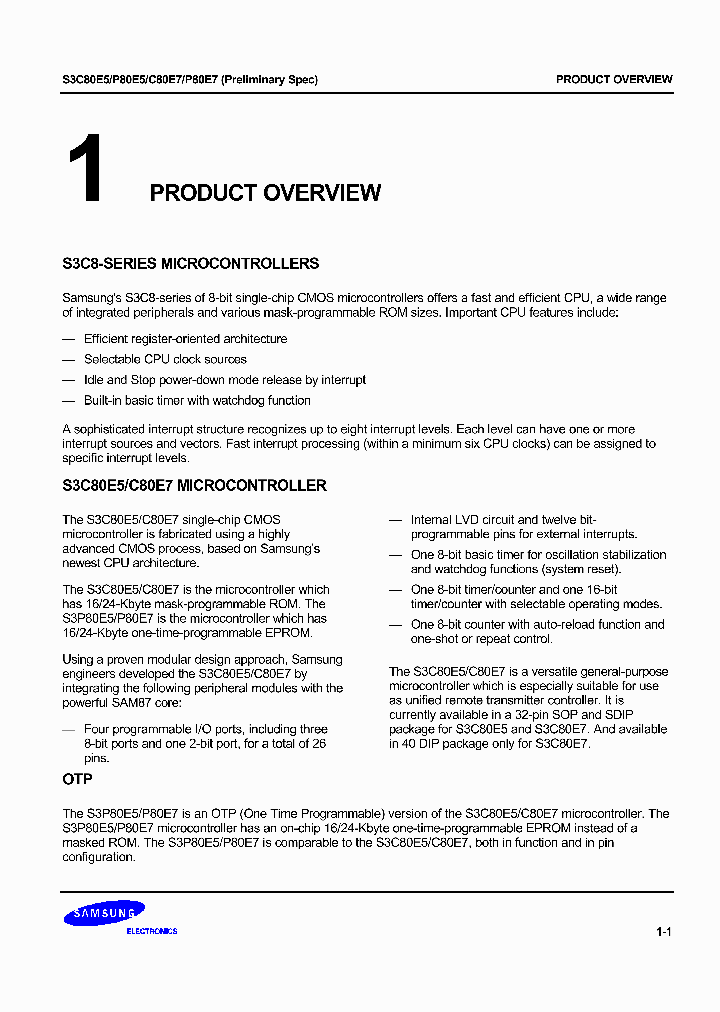 S3C80E5_1477333.PDF Datasheet