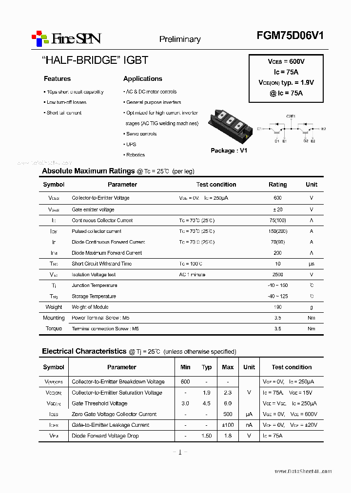 FGM75D06V1_1793961.PDF Datasheet