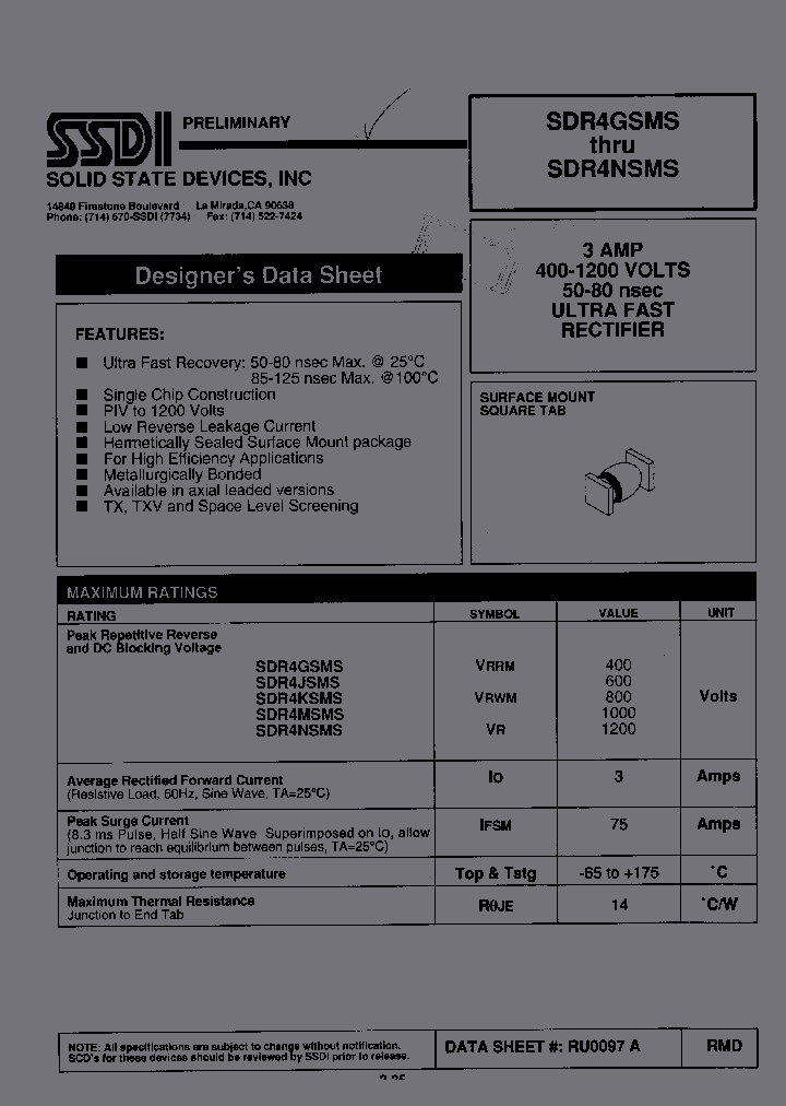 SDR4KSMS_1545785.PDF Datasheet