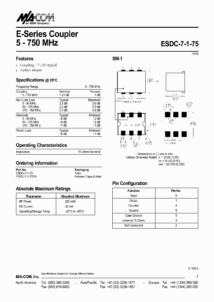 ESDC-7-1-75_1562928.PDF Datasheet