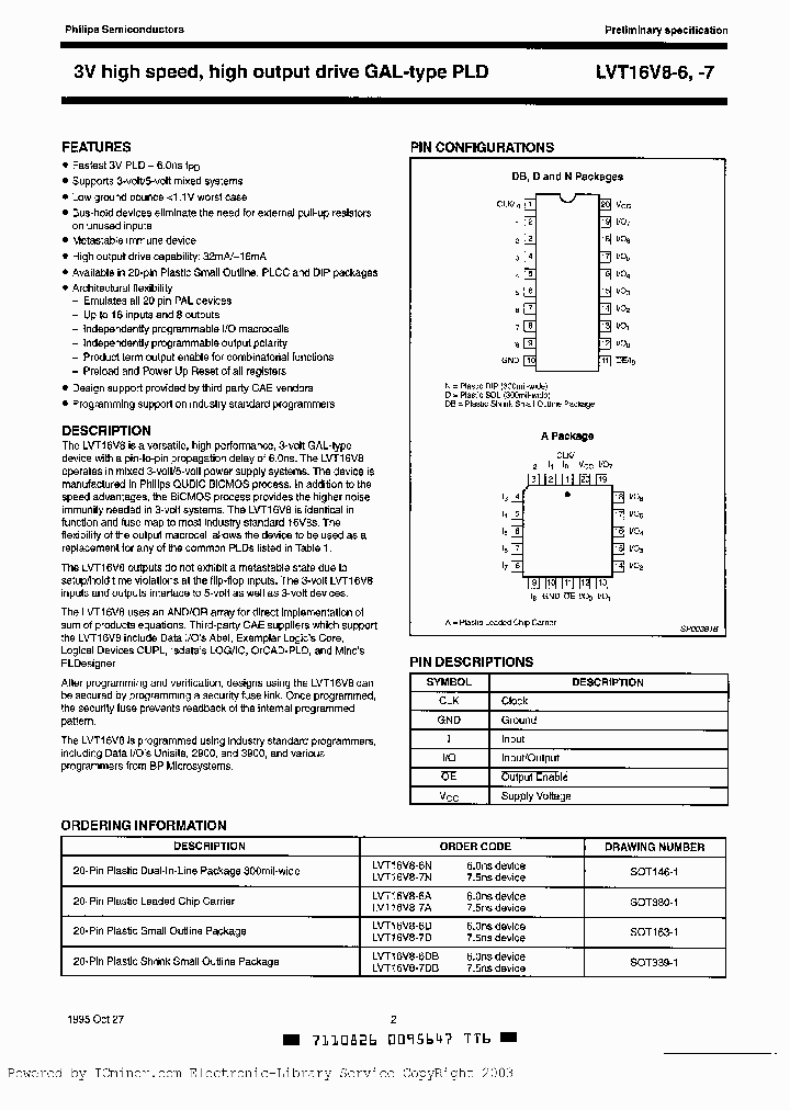 LVT16V8-6A_1567442.PDF Datasheet