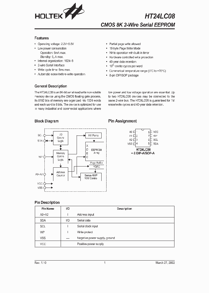 HT24LC08-8SOP-A_1617152.PDF Datasheet