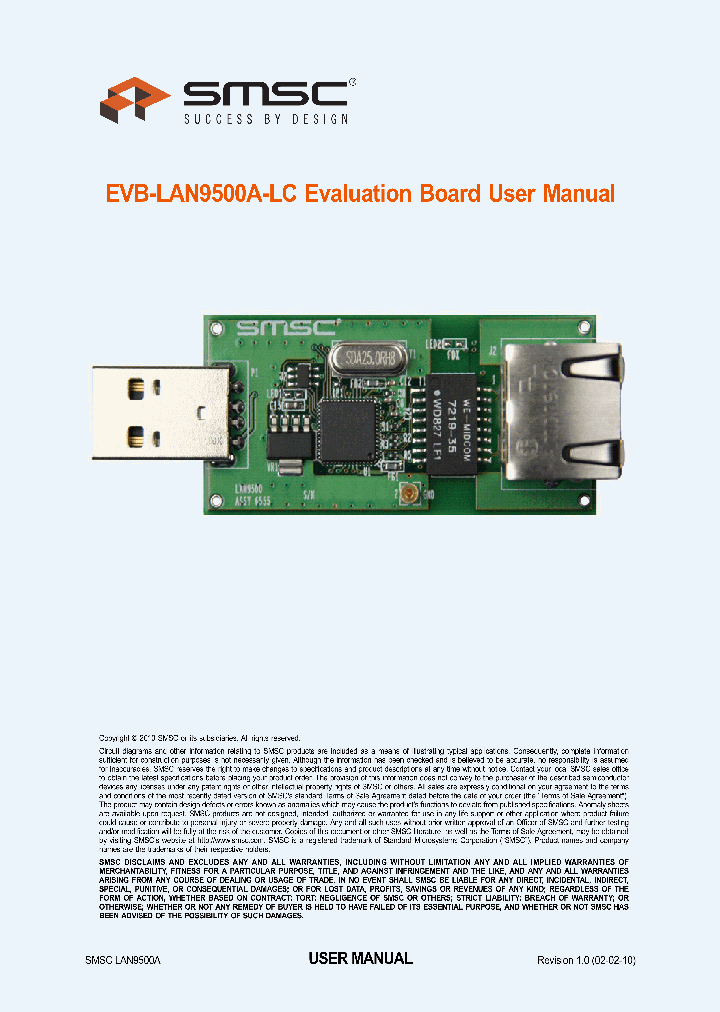 EVB-LAN9500A-LC_1618872.PDF Datasheet