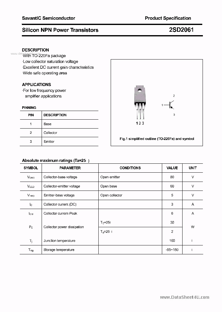 2SD2061_1833588.PDF Datasheet