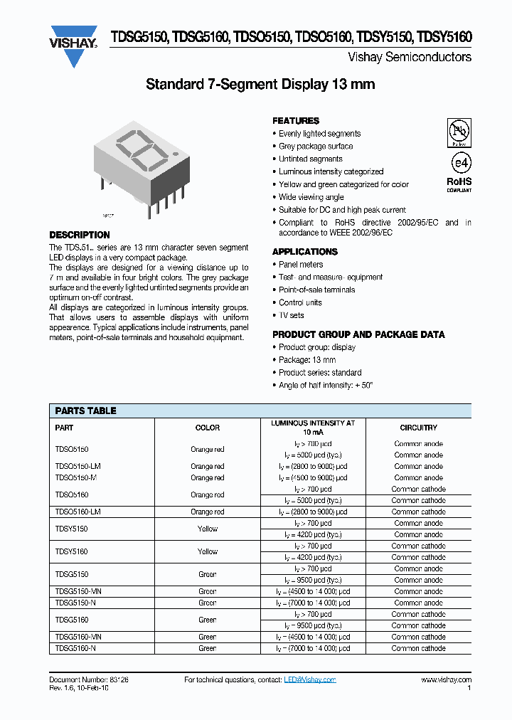 TDSR5160_1663742.PDF Datasheet