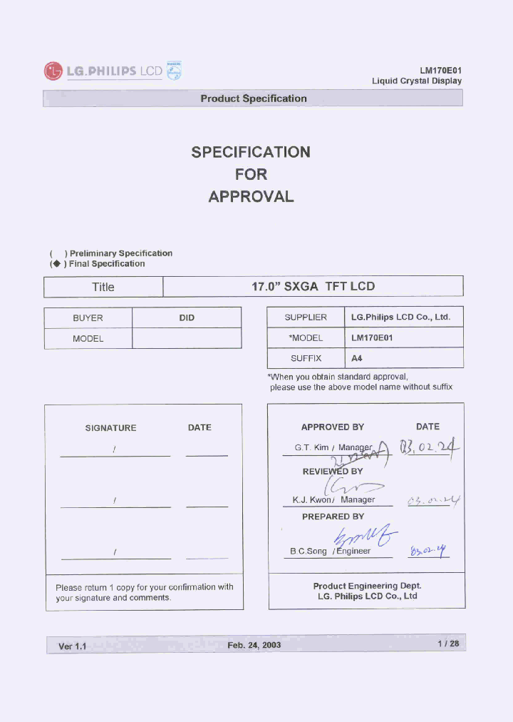 LM170E01-A4_1672940.PDF Datasheet