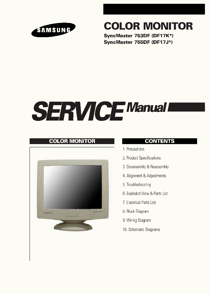 SYNCMASTER755DFDF17J_1678431.PDF Datasheet