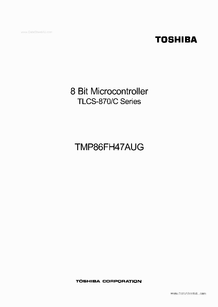TMP86FH47AUG_1842236.PDF Datasheet