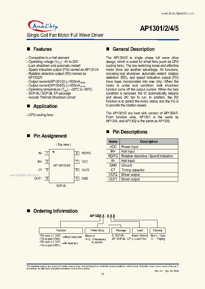 AP1301_1848119.PDF Datasheet