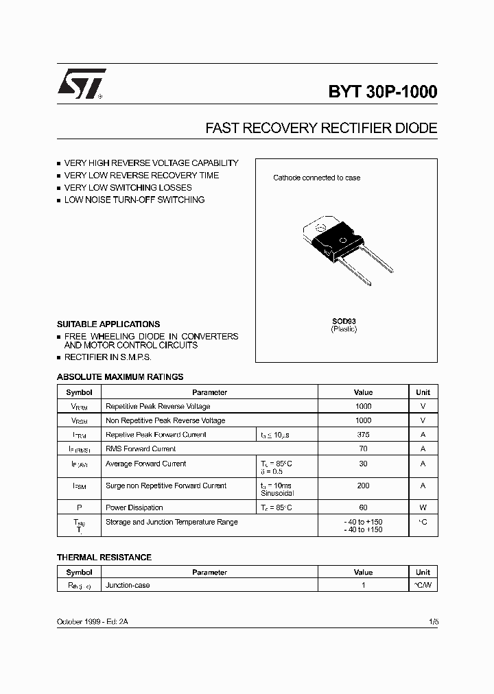 BYT30P-1000_1875796.PDF Datasheet