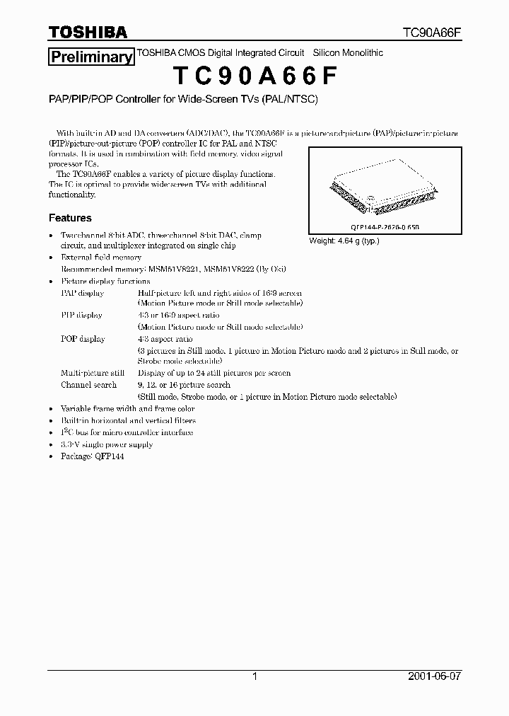 TC90A66F_1876934.PDF Datasheet