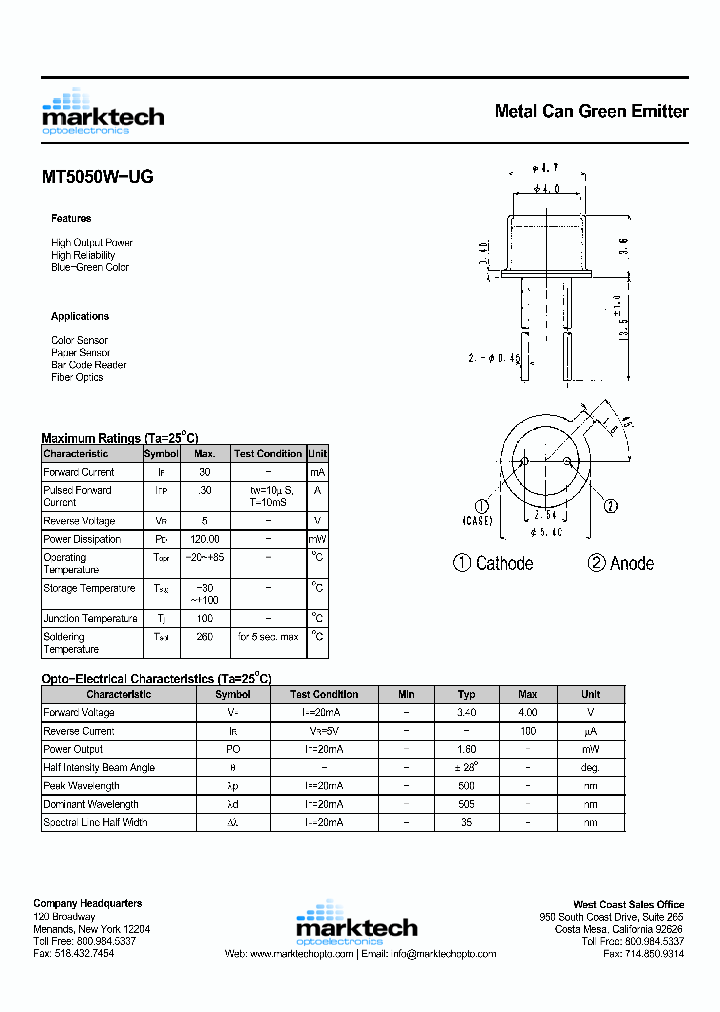 MT5050W-UG_1879412.PDF Datasheet