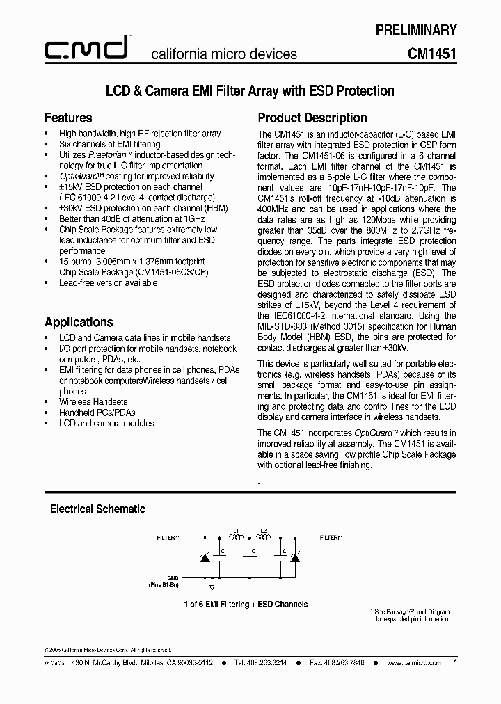 CM1451-06CP_1881351.PDF Datasheet