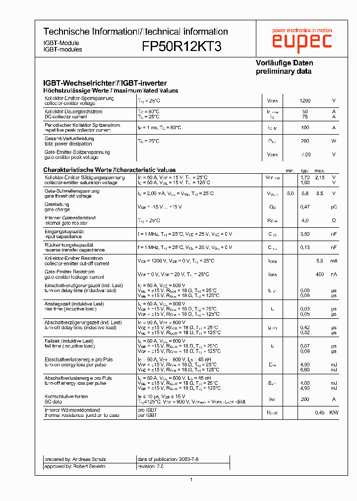 FP50R12KT3_1883626.PDF Datasheet