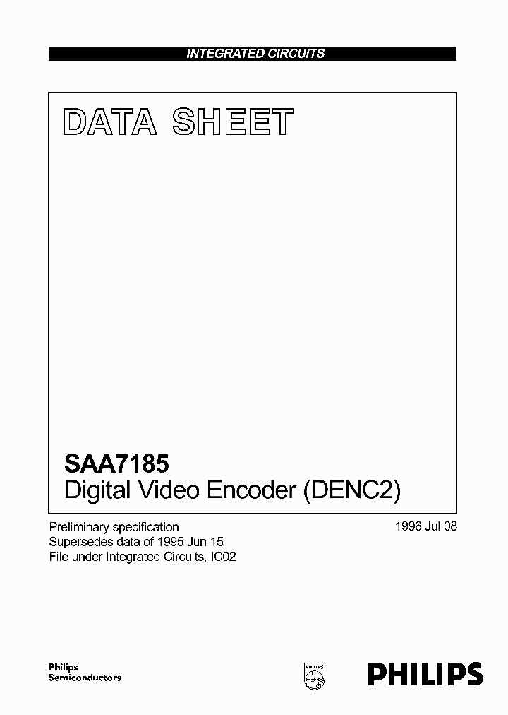 SAA7185_1889686.PDF Datasheet