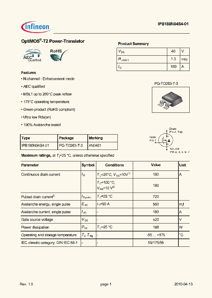 IPB180N04S4-01_1890035.PDF Datasheet