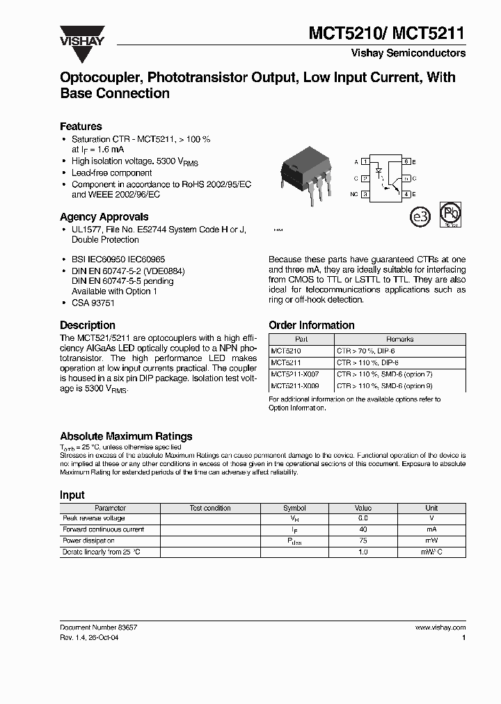 MCT5211-X007_1893063.PDF Datasheet